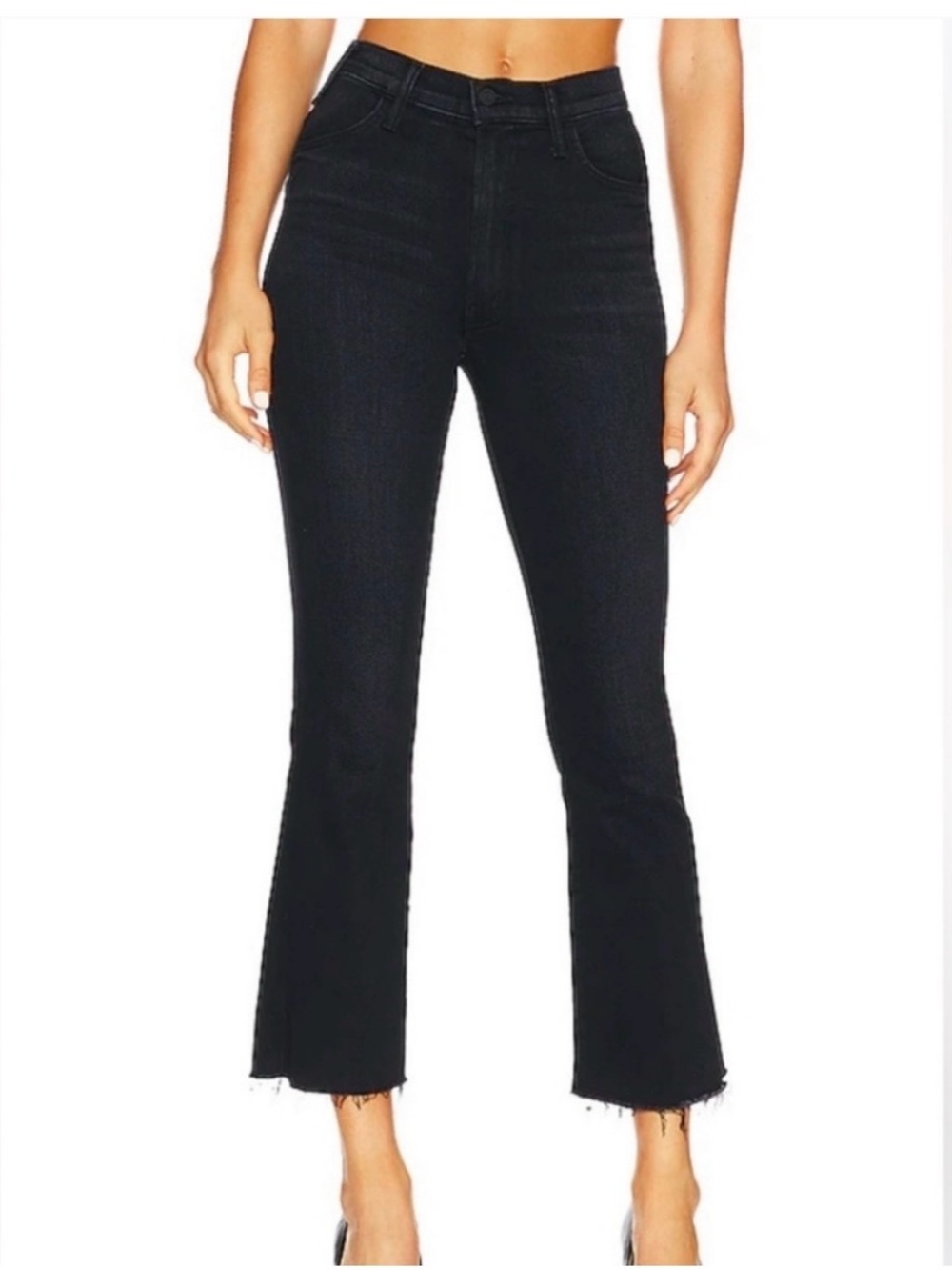 Mother The Hustler Ankle Fray Jeans